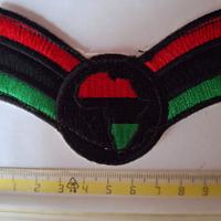 Pan African Map Patch. Toppa mappa Pan Africana