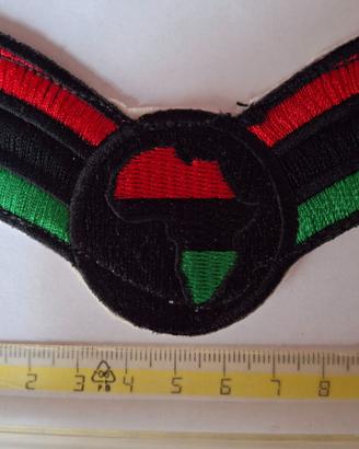 Pan African Map Patch. Toppa mappa Pan Africana