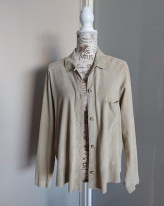 Giacca Camicia in pelle di Renna Sylvie Schimmel 