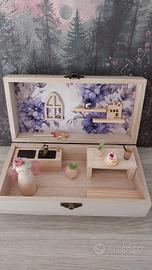 Casa Bambole legno fata gioco educativo