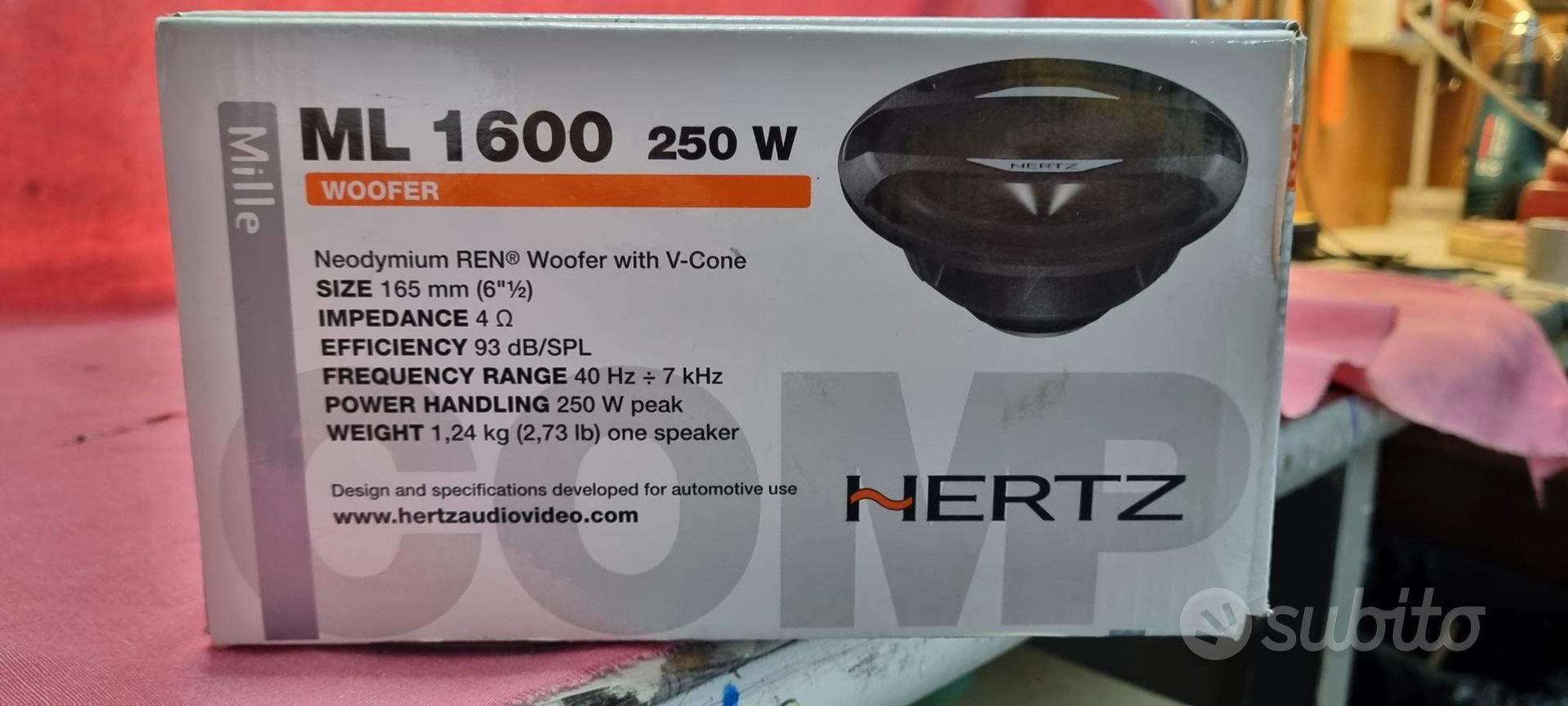 Hertz ML 1600 serie Mille Audio/Video In vendita a Bolzano