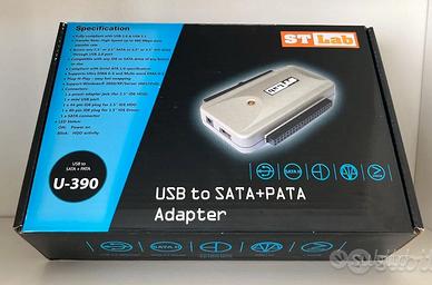 ST Lab U-390 USB SATA + PATA adapter