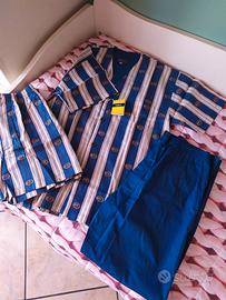 Pigiama Uomo Hobbies NUOVO 3 Pezzi tg.48 Avion
