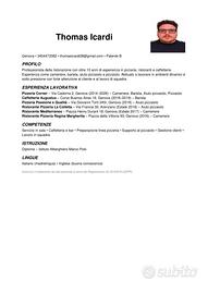 Cameriere o Aiuto Pizzaiolo