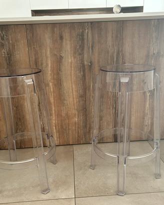 2 sgabelli design moderno -H 65cm