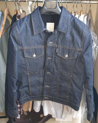 Sandro Paris PERFETTO giubbino denim imbottito L 