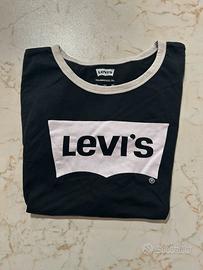Maglietta Levi's Nera Bimbo
