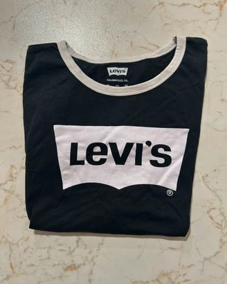 Maglietta Levi's Nera Bimbo