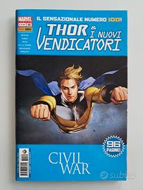 Thor e i Nuovi Vendicatori  100 - Civil War Marvel