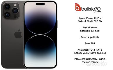 Apple iPhone 14 Pro Sideral Black 512 Gb