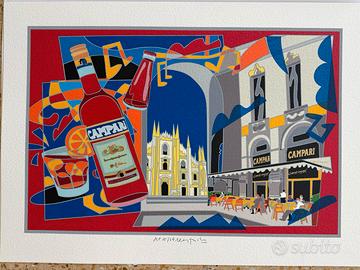 Poster vintage NESPOLO UGO CAMPARINO 5/120