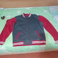Bomber, giacca varsity (college jacket), tipicamen