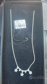 Collana oro bianco 18kt