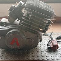 motore 125 Aspes revisionato ad aria anni 70