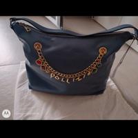 Borsa Shopper Pollini in pelle con cartellino 