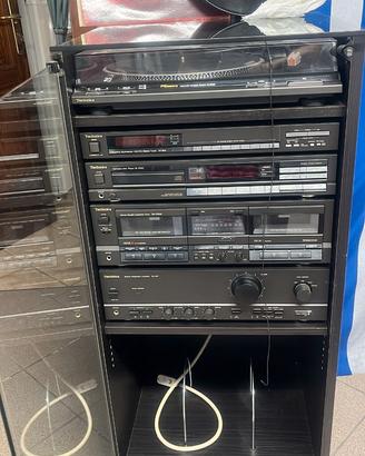 Impianto Stereo Hi-Fi Technics Completo Anni '80