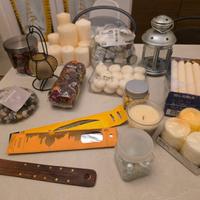 Candele incensi ed accessori vari