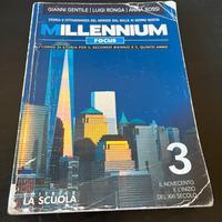 Libro Scolastico “Millennium 3” (TRE TOMI)