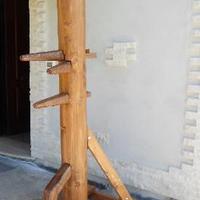 Uomo di legno wooden dummy wing chun noce chiaro
