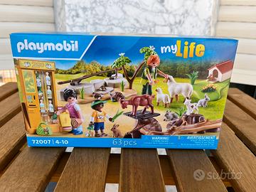 Playmobil My Life 72007 Lo Zoo degli Animali