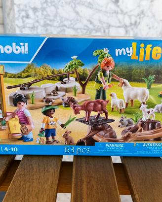 Playmobil My Life 72007 Lo Zoo degli Animali