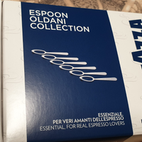 6 cucchiaini da collezione Davide Oldani x Lavazza