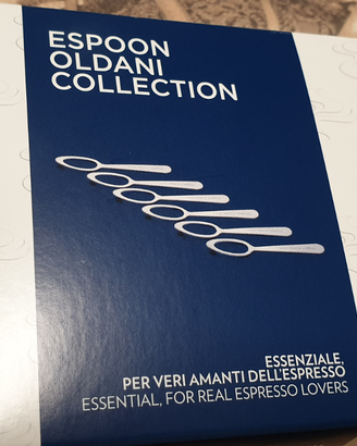 12 cucchiaini collezione Davide Oldani x Lavazza