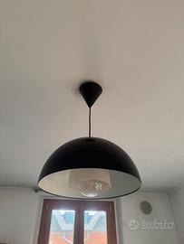 Suspension IKEA SKURUP noir mat