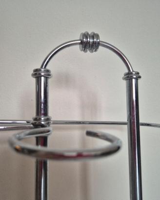 Piantana bagno DESIGN cinque funzioni, acciaio