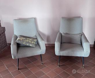 Coppia poltrone vintage