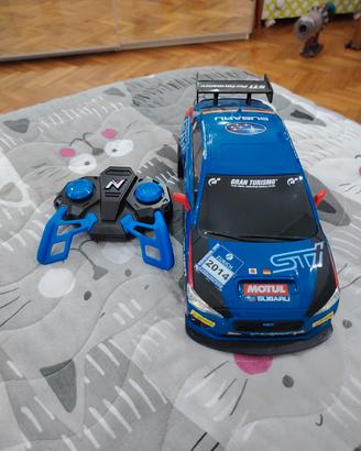 Auto radiocomandata Subaru WRX STI gran turismo 