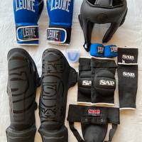 KIT ABBIGLIAMENTO MUAY THAI 10-12 ANNI TAGLIA M