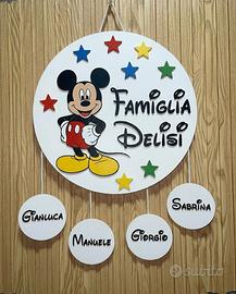 Targhe in legno personalizzate con nome e persona