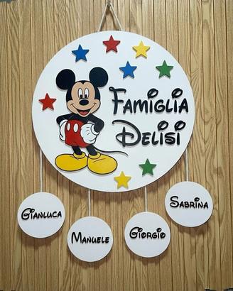 Targhe in legno personalizzate con nome e persona