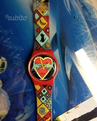 Orologio da collezione Swatch cuore 80' love