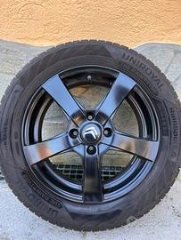 Cerchi piu gomme estive Citroen c3
