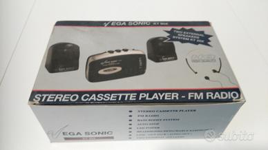 Walkman stereo con casse cuffie VEGA SONIC KT 90X