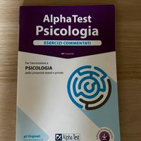 Libro Alpha test esercizi commentati psicologia