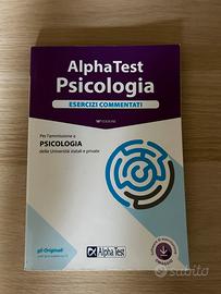 Libro Alpha test esercizi commentati psicologia