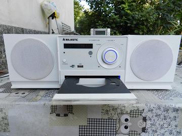 STEREO MAJESTIC FUNZIONANTE CD - RADIO - USB