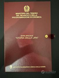Cofanetto “storia della lira” argento zecca roma