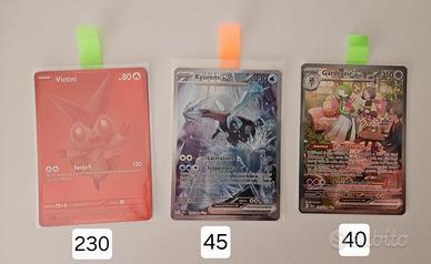 Carte Pokemon varie espansioni
