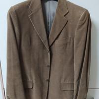 Giacca in velluto a coste beige