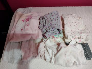Vestiti body bambina neonata 0-9 mesi