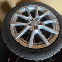 cerchi Audi originali con gomme 245 45 pollici18 