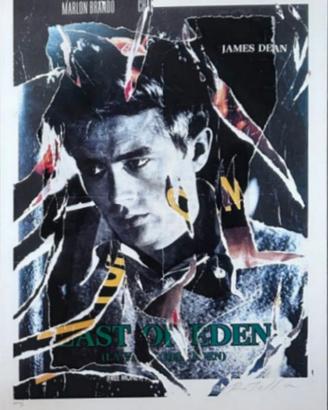 Mimmo Rotella, La Valle Dell'Eden 100x70 Numerato