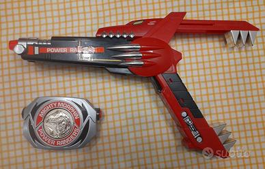 Distintivo e Pistola original power ranger vintage