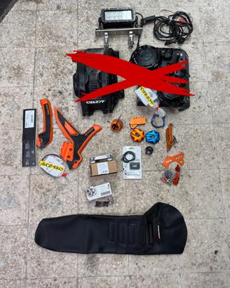 Accessori ktm husqvarna exc te fe acerbis ergal