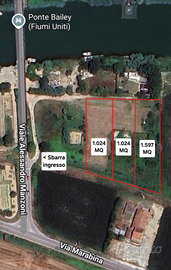 Terreni agricoli golenali 1.024 - 1.024 - 1.597 mq