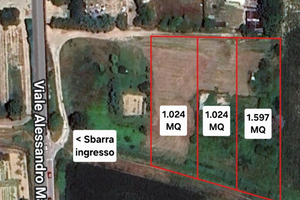 Terreni agricoli golenali 1.024 - 1.024 - 1.597 mq